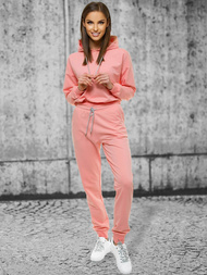 Komplet dresowy dwuczęściowy jasno-różowy OZONEE O/12109