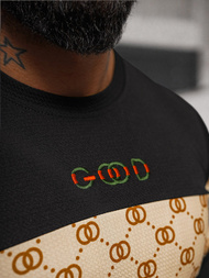 Bluza męska czarna OZONEE O/B7461