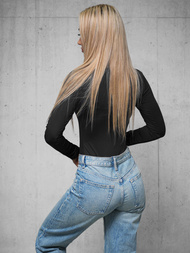 Damskie body czarne OZONEE O/LK-K12