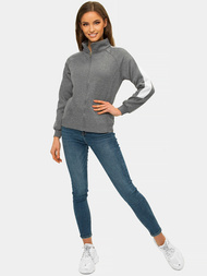 Bluza damska grafitowa OZONEE JS/B26038