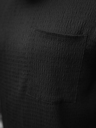 T-shirt męski czarny OZONEE O/Y960T