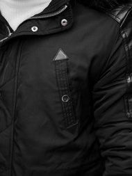 Куртка зимова чоловіча Чорна OZONEE O/88853