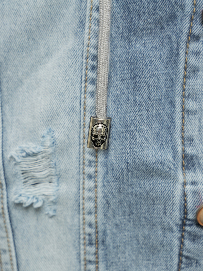 Чоловіча джинсова куртка Яскраво-Синя OZONEE NB/MJ505BC