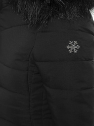 Куртка жіноча чорна OZONEE O/M202/1