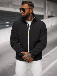 Kurtka męska softshell czarna OZONEE JS/5M3105/392Z