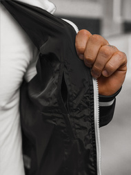 Kurtka męska czarna OZONEE JS/5M3218/392