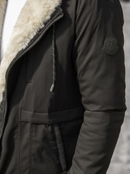 Куртка зимова чоловіча Чорна OZONEE JS/22M119/1