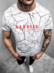 T-Shirt męski biały OZONEE JS/SS10935Z