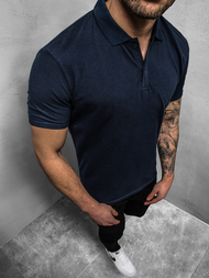 Koszulka polo męska granatowa OZONEE JS/GD01Z