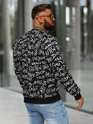 Толстовка Чоловіча Чорна OZONEE JS/8B1188/3