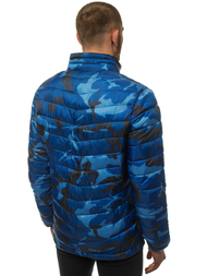 Куртка чоловіча Темно-Синьо-Камуфляжна OZONEE JS/SM80Z