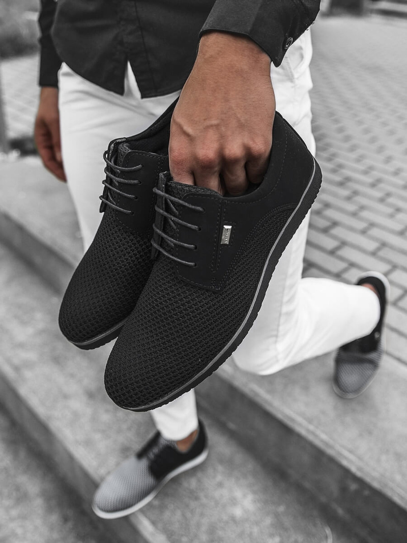 Buty męskie czarne t/682