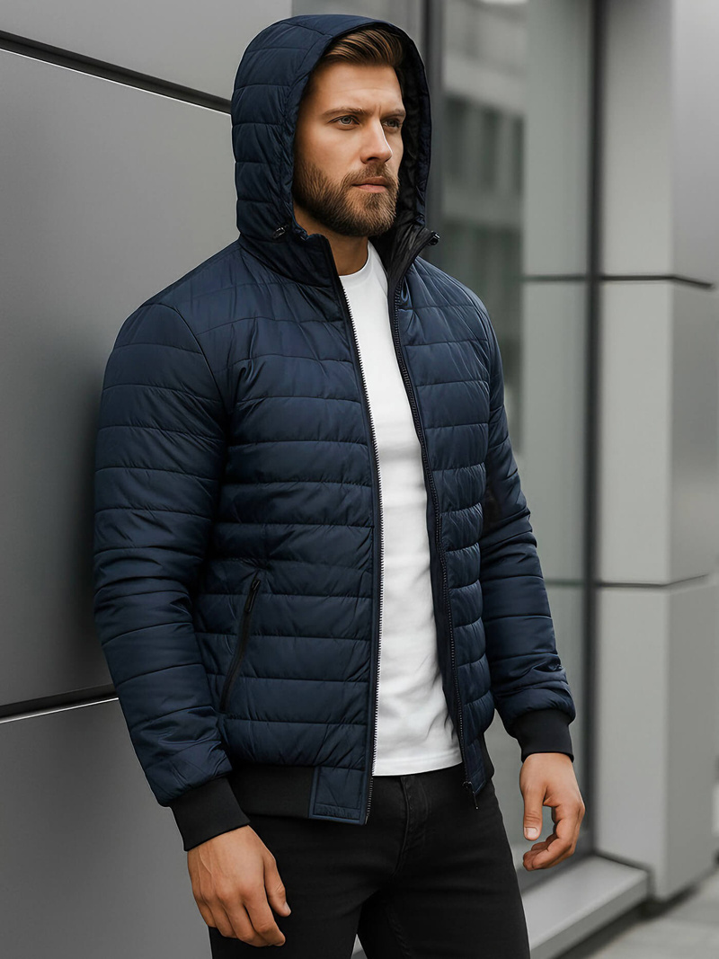 Kurtka męska granatowa OZONEE JS/MY13Z