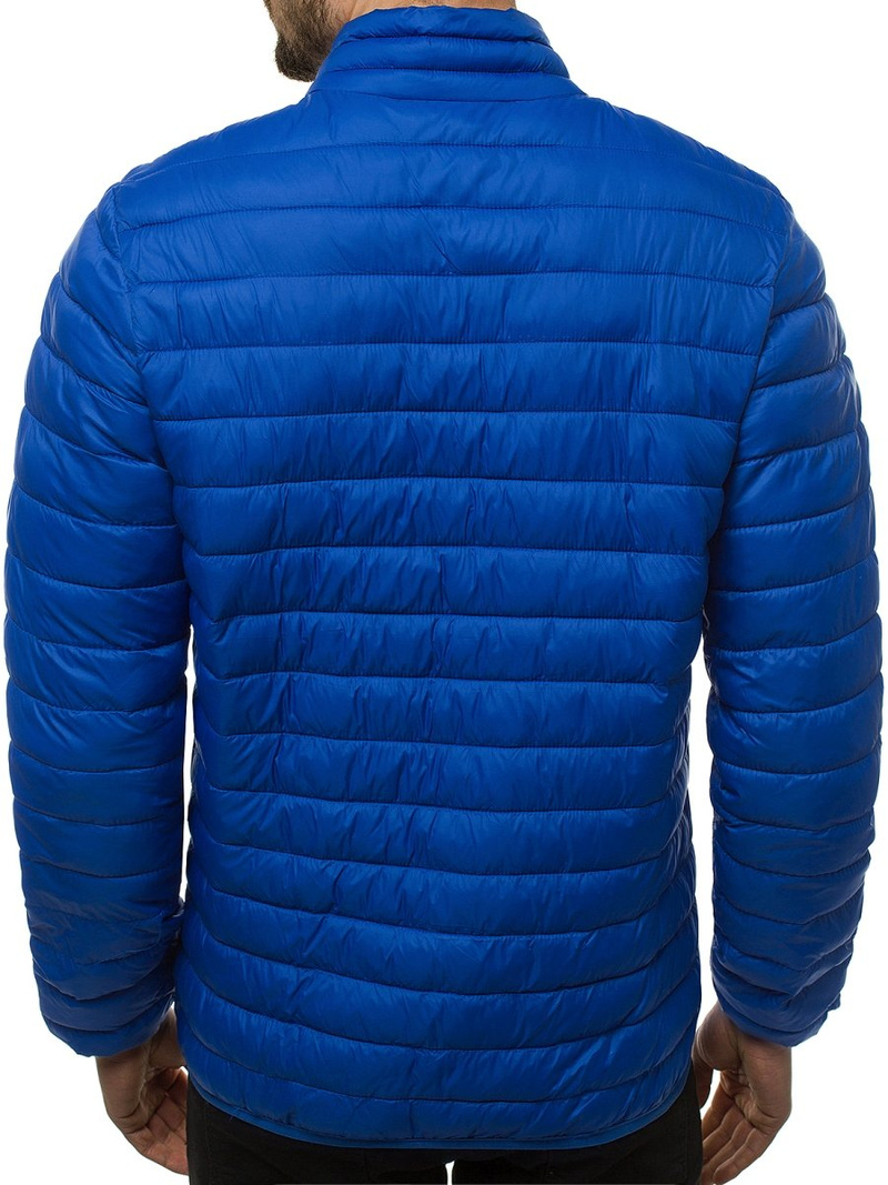 Kurtka męska przejściowa niebieska OZONEE JS/LY33