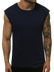 Майка чоловіча Темно-Синя OZONEE O/1265