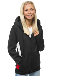 Bluza damska czarna OZONEE JS/JK88123/3