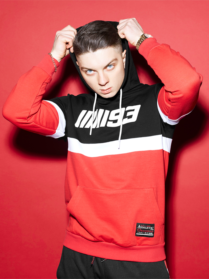 Толстовка чоловіча Червона OZONEE A/0963Z