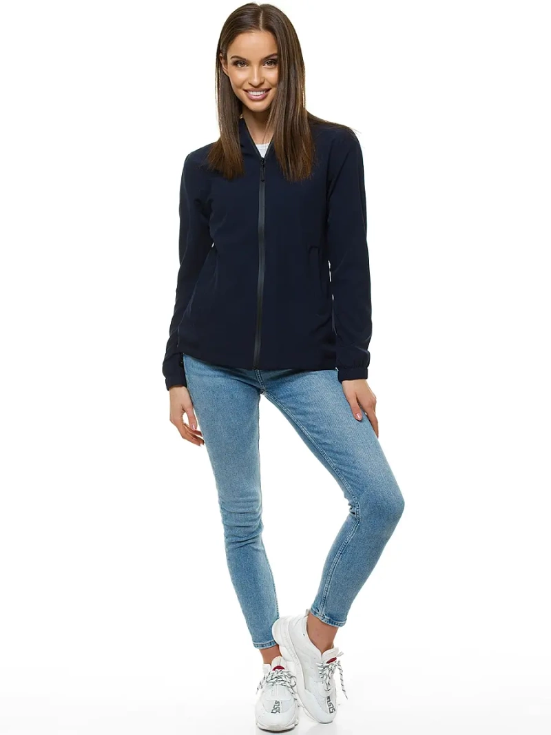 Kurtka przejściowa damska granatowa OZONEE JS/HH036/4