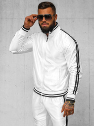 Komplet dresowy męski biały OZONEE O/3C103/1