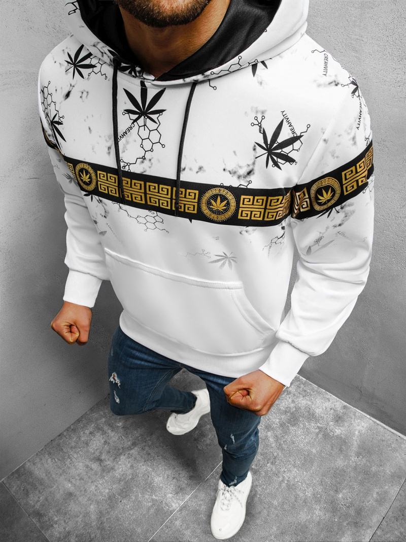 Толстовка чоловіча Бiла OZONEE O/HM638