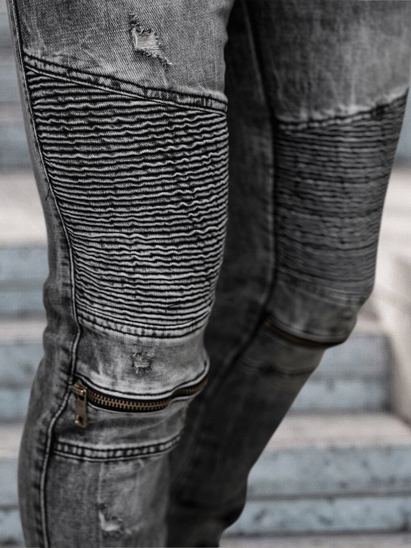 Чоловічі джинси Чорнi OZONEE NB/MP0069N