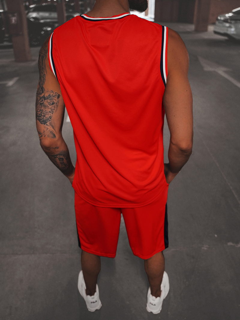 Спортивний костюм чоловічій Червоний OZONEE JS/68C10169Z