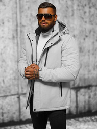 Куртка чоловіча Яскраво-Сiра OZONEE JS/22M321/280