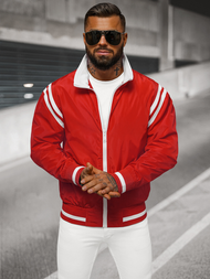 Kurtka męska czerwona OZONEE JS/5M3218/270