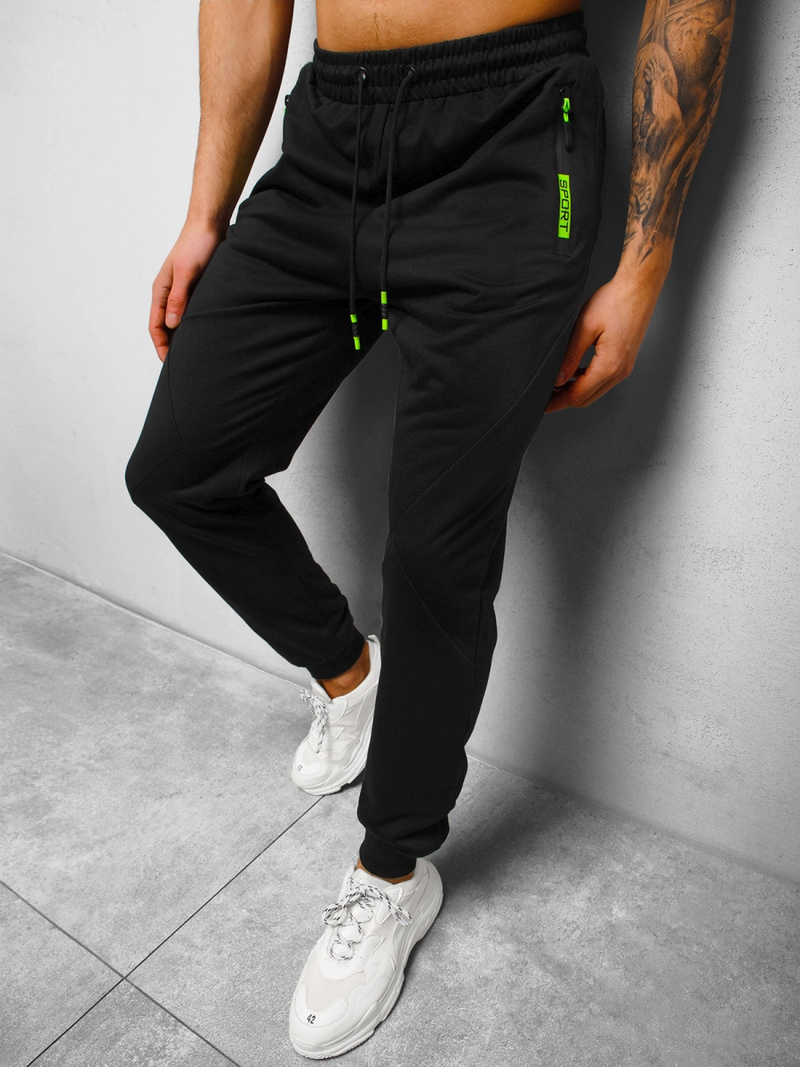 Штани спортивні чоловічі Чорнi OZONEE JS/68K10350