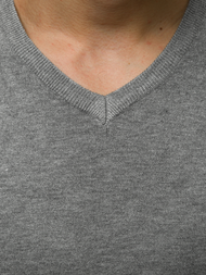 Sweter męski szary OZONEE TMK/YY03/3