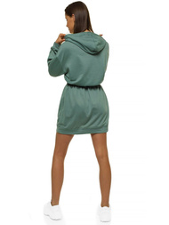 Жіноча сукня зелений OZONEE O/MB2043