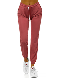 Спортивні штани жіночі темно-рожевий OZONEE JS/1020/A17