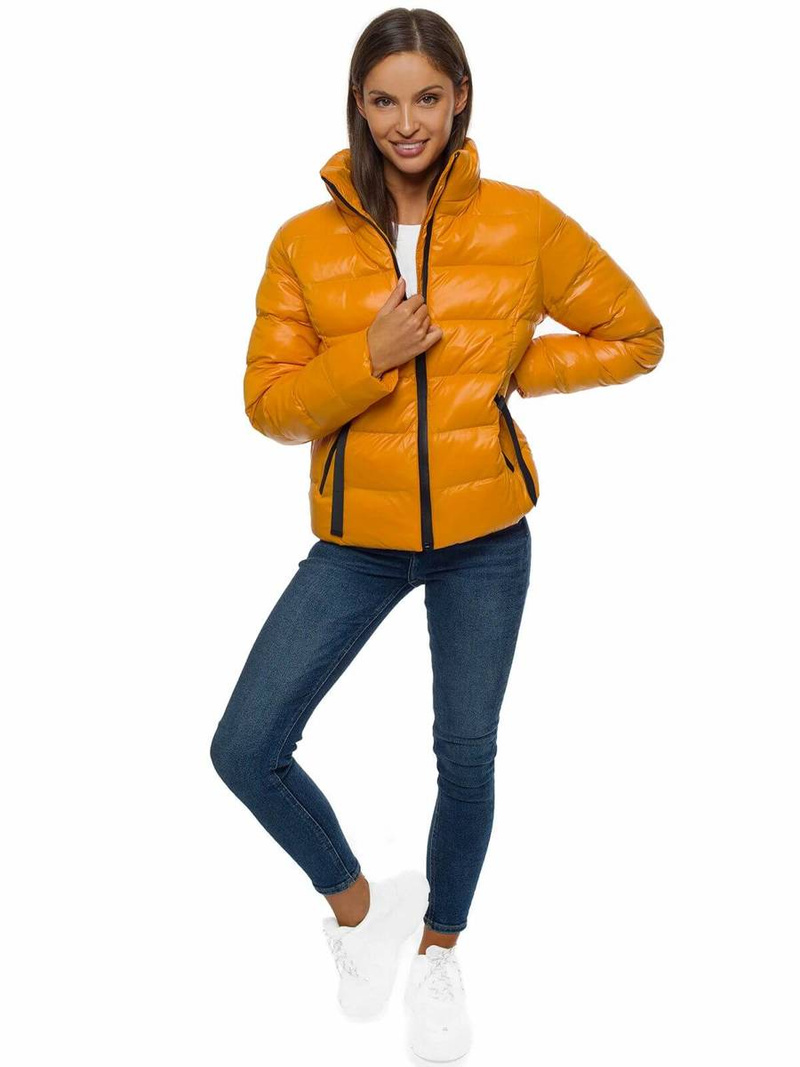 Куртка жіноча помаранчева OZONEE JS/M23061/3
