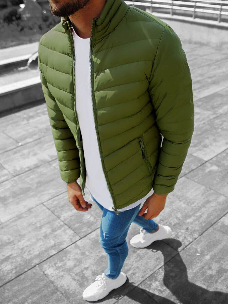 Куртка чоловіча Зелена OZONEE JS/SM70