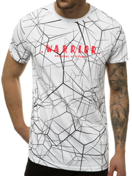 T-Shirt męski biały OZONEE JS/SS10935