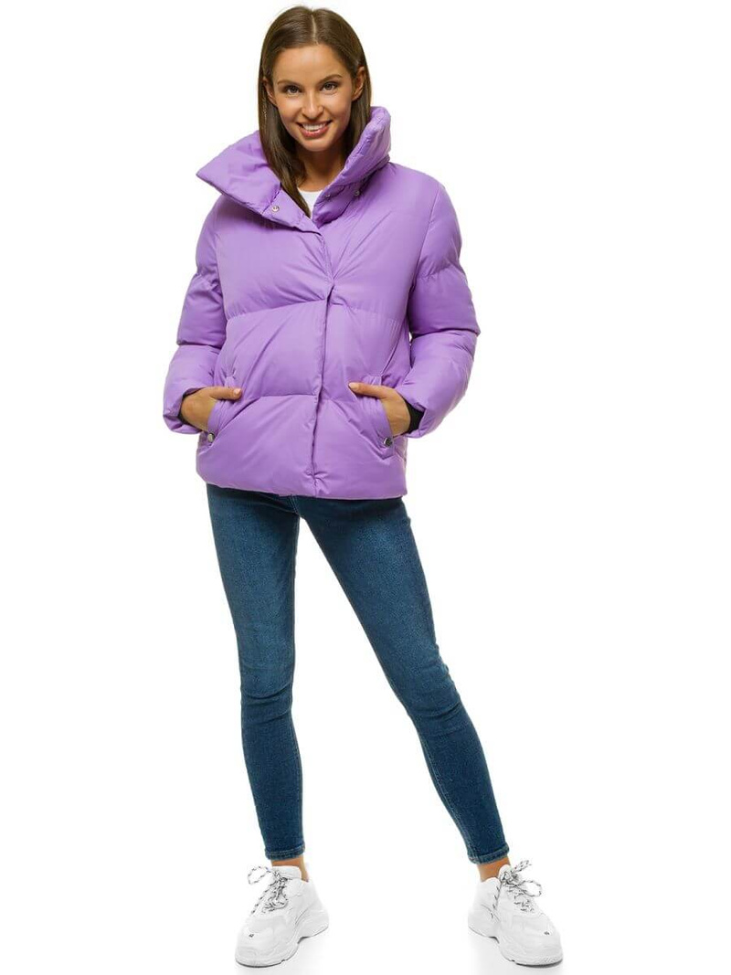 Куртка жіноча Фiолетова OZONEE JS/M23062/1
