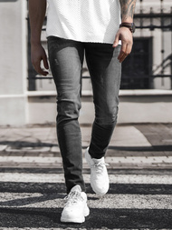 Чоловічі джинси Чорнi OZONEE NB/MP0057N