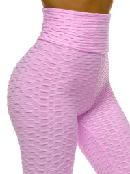 Legginsy damskie jasnofioletowe OZONEE JS/YW88024/25