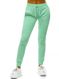 Спортивні штани жіночі м’ятні OZONEE JS/CK01/39