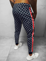 Spodnie dresowe męskie ciemno-granatowe b/2170