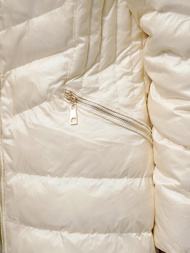 Куртка жіноча екрю OZONEE JS/5M3162/254