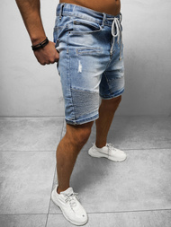 Spodenki męskie jeansowe niebieskie OZONEE NB/MP0033B/1