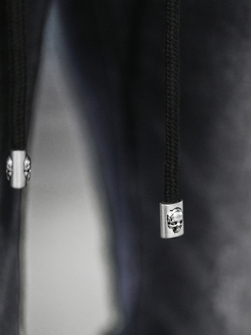 Spodnie jeansowe joggery męskie czarne OZONEE NB/MP0053/2N