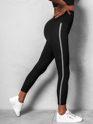 Legginsy damskie czarne OZONEE O/TS204/1Z