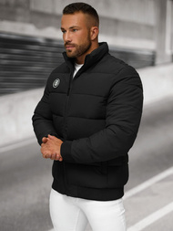 Kurtka zimowa męska czarna OZONEE JS/31M5026/392