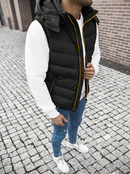 Безрукавка чоловіча Чорна OZONEE N/6875/1Z