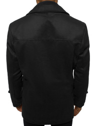 Płaszcz męski czarny OZONEE JS/79M3143