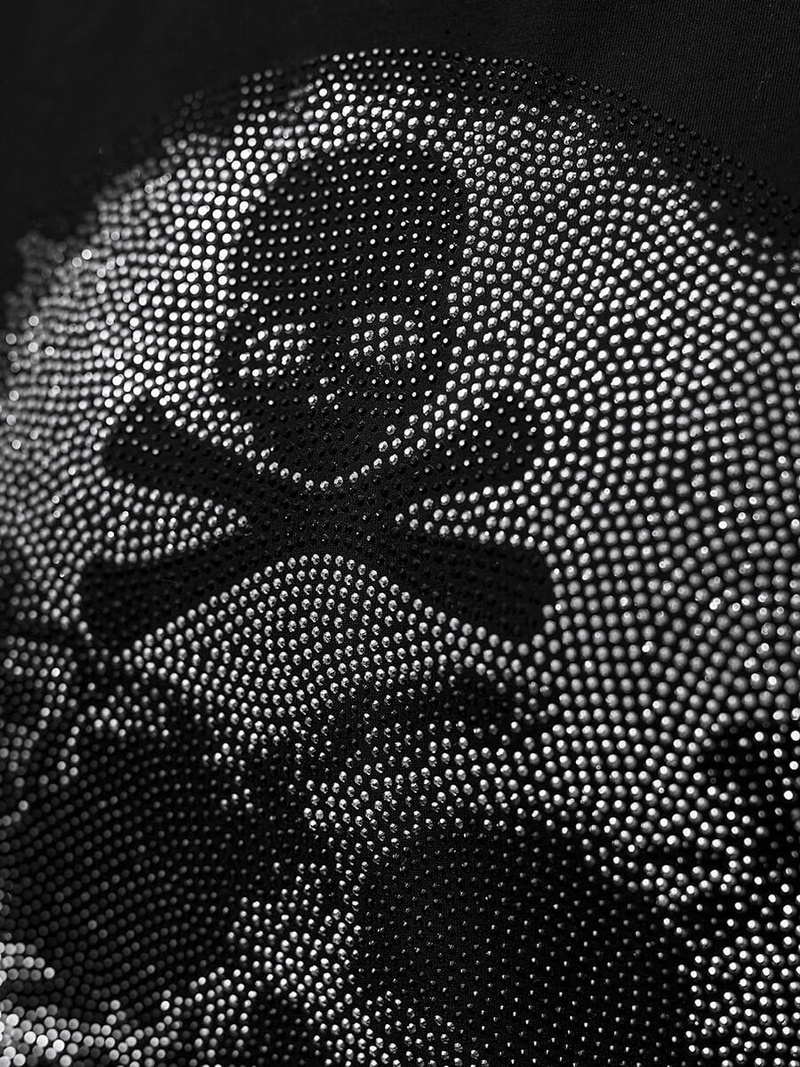 T-shirt męski slim fit czarny OZONEE NB/MT3025