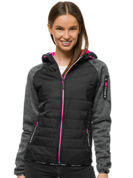 Куртка жіноча Чорна OZONEE JS/KSW4004