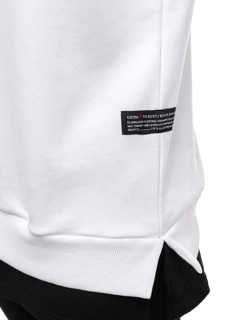 Bluza męska biała OZONEE O/11113